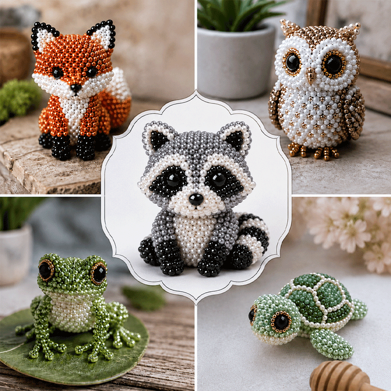 🐾 DIY Animal Beading Kit