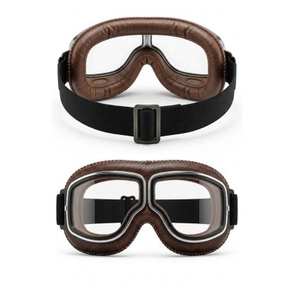 🕶️ OTG Vintage Motorcycle Goggles (Fits Over Glasses)