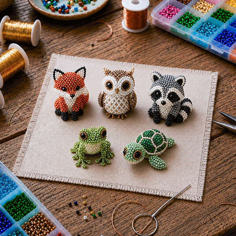 🐾 DIY Animal Beading Kit