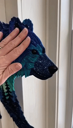 ⏳Last Day 49% OFF - 🌌🐺Northern Lights Wildlife DIY Patchwork Kit 🔥Buy 3 Get 1 Free