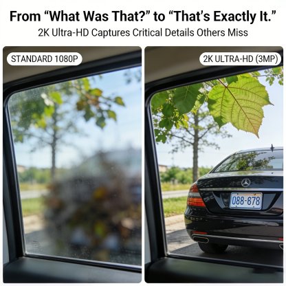 👁️ 2K Ultra-HD Smart Window Camera – See Day & Night with AI Color Night Vision