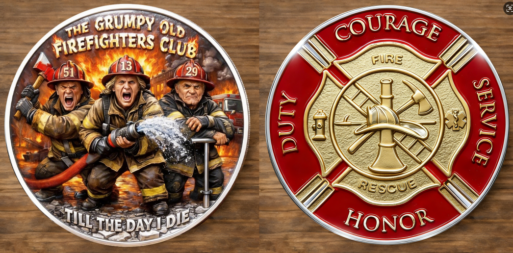 🏆Flash Sale 60% OFF - The Grumpy Old Firefighters Club