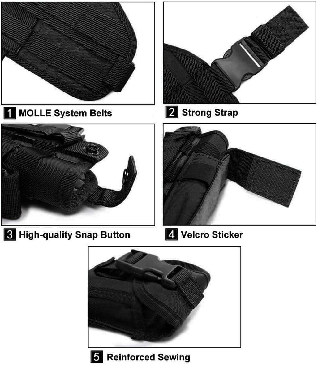 Hot Sale 40% OFF🔥Tactical Adjustable Thigh Holster for Right-Handed Users