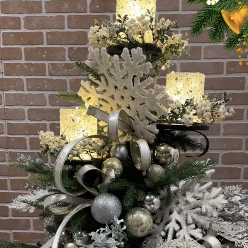 🎄Triple Tree Topper Shelf for Christmas Tree