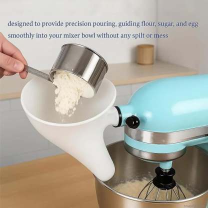 🔥LAST DAY 49% OFF - ✨Flour Funnel for Kitchen Stand Mixer