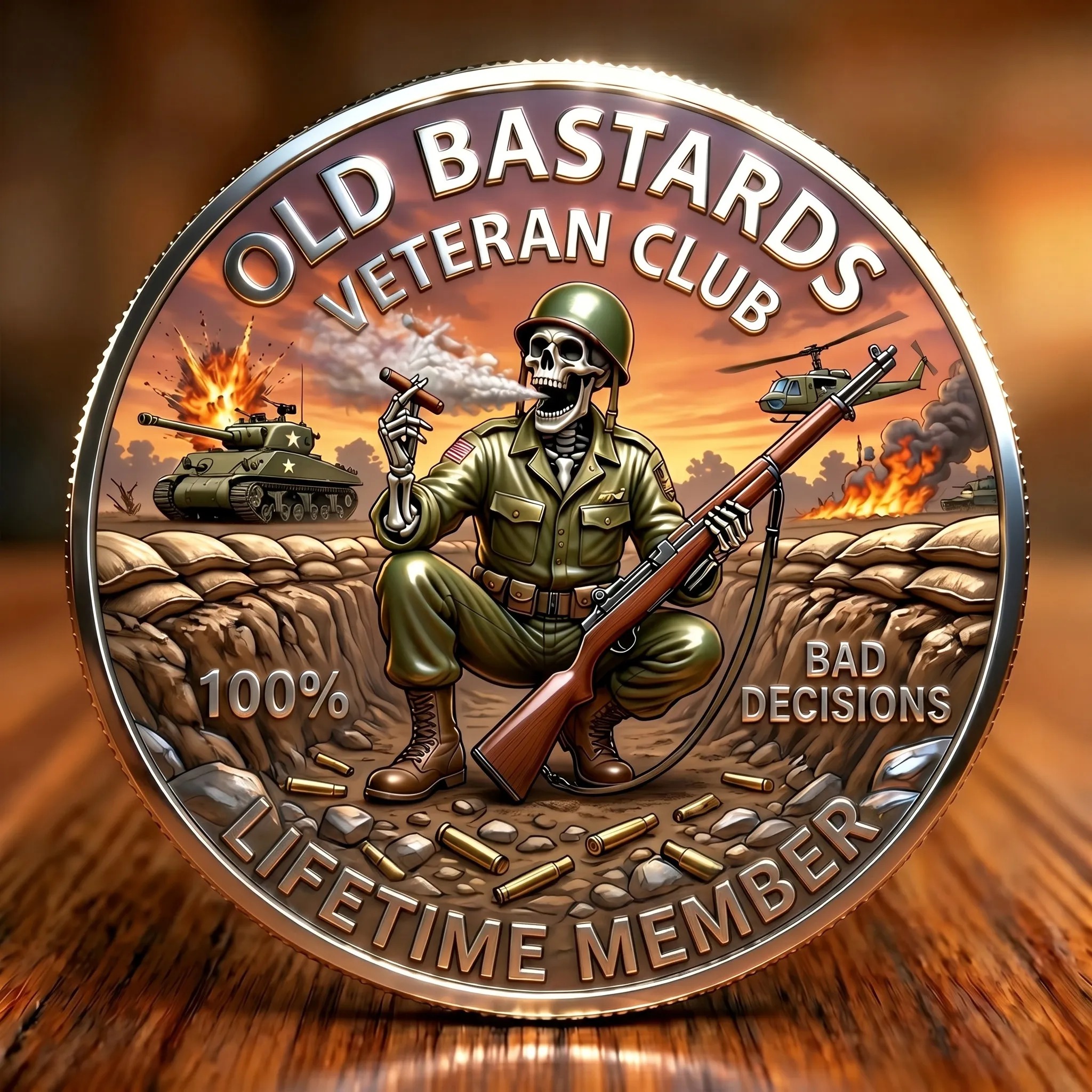 🎖️Last Day 60% OFF - Legacy Veteran Coin