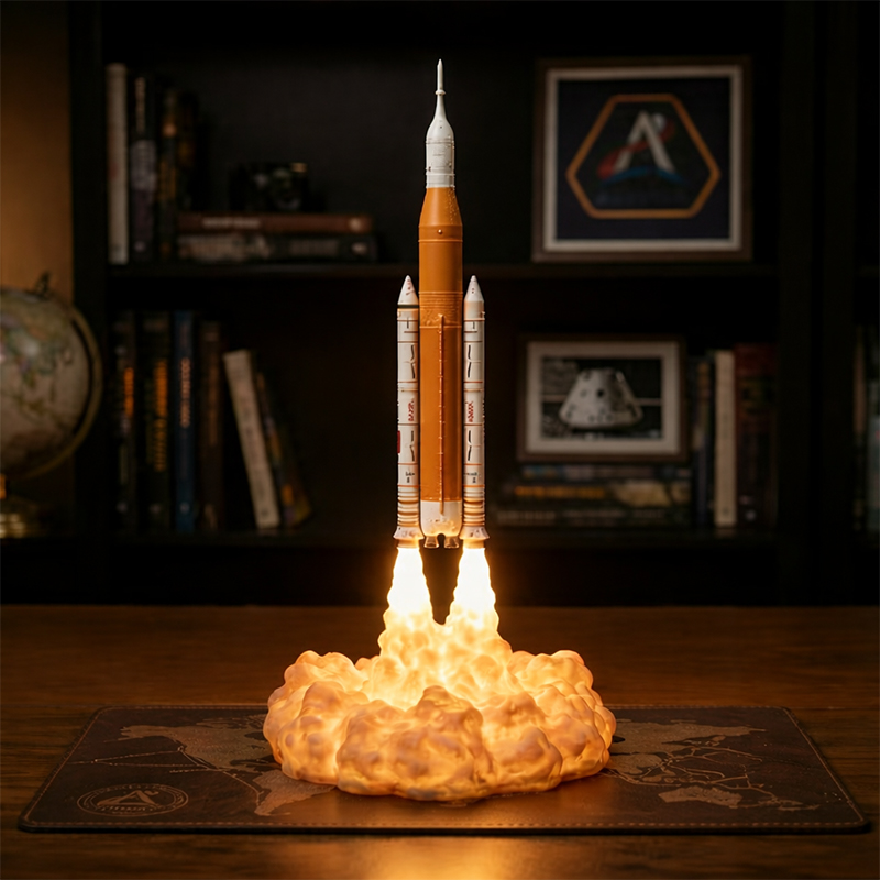 Ignite the Dream: Artemis II Commemorative Rocket Launch Lamp 🚀✨