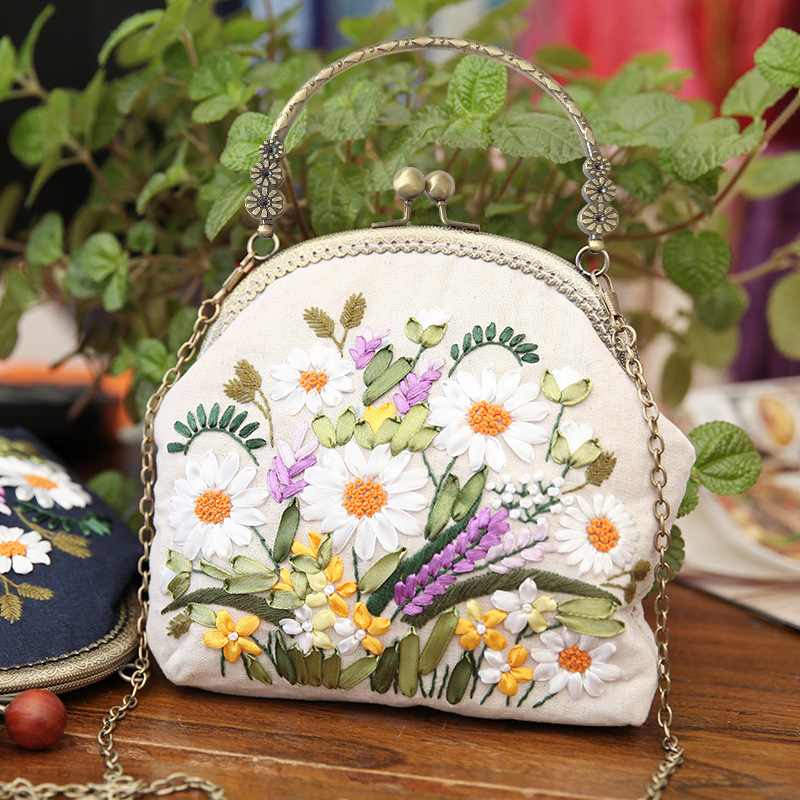 DIY Wallet-Flowers in bloom