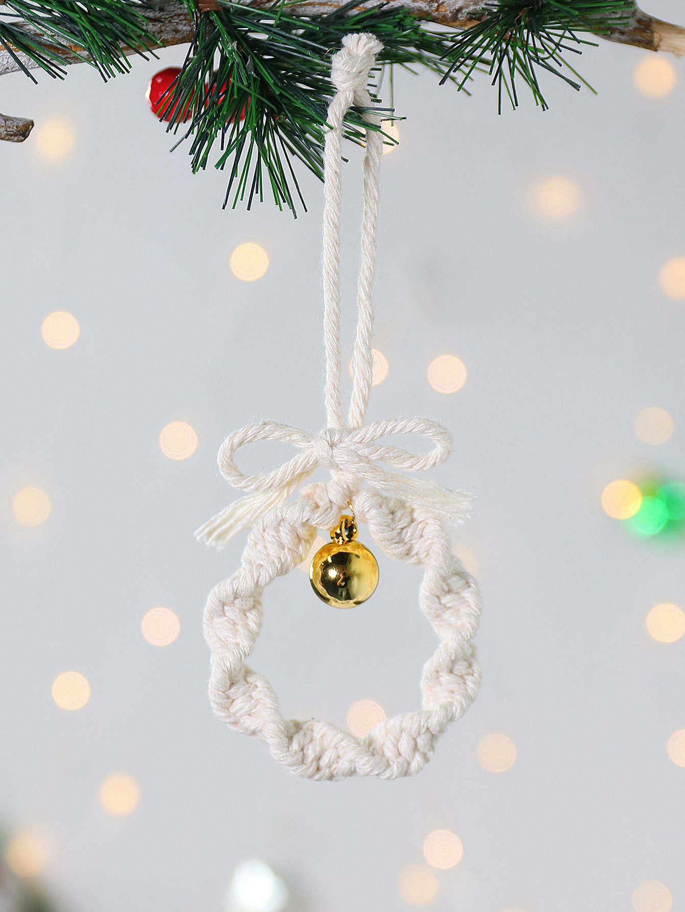 🎄Macrame Christmas Ornament