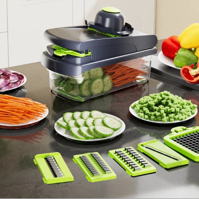 THIS IS A DISCOUNT FOR YOU = Multifunctional Vegetable Cutter Kitchen Simple Practical Convenient and Simple Vegetable Cutter Tool