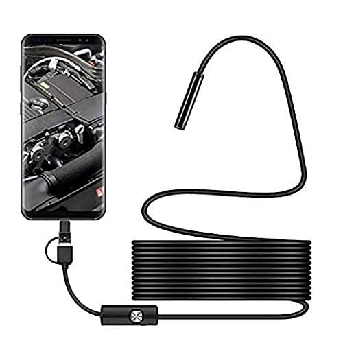 🔎 Plug-and-play endoscope camera – Compatible with Android、Windows、Mac(not applicable to Apple systems)