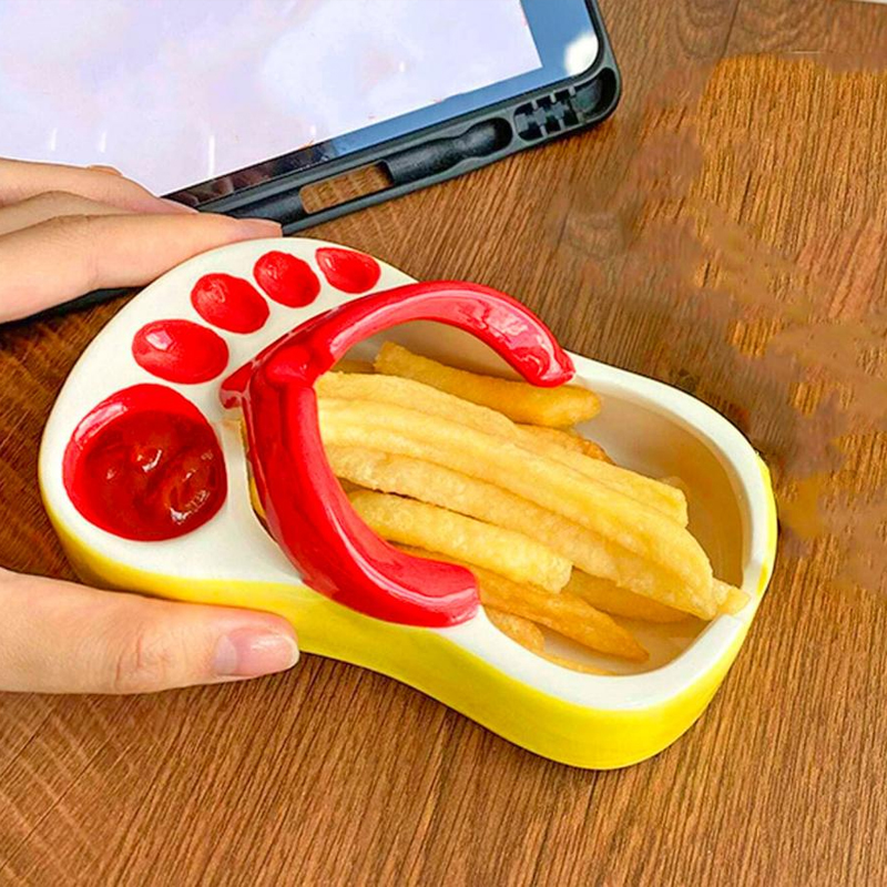 Funny Slipper Snack Tray