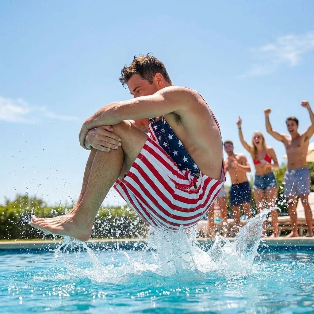 American Flag Overalls — Celebrate 250 Years of Freedom🎉