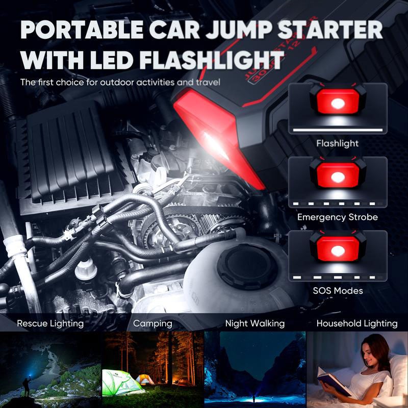 🎁Last Day Promotion 49% OFF🔥Jump Starter Battery Pack
