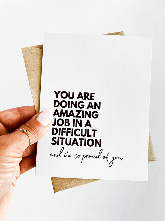 Encouragement Card