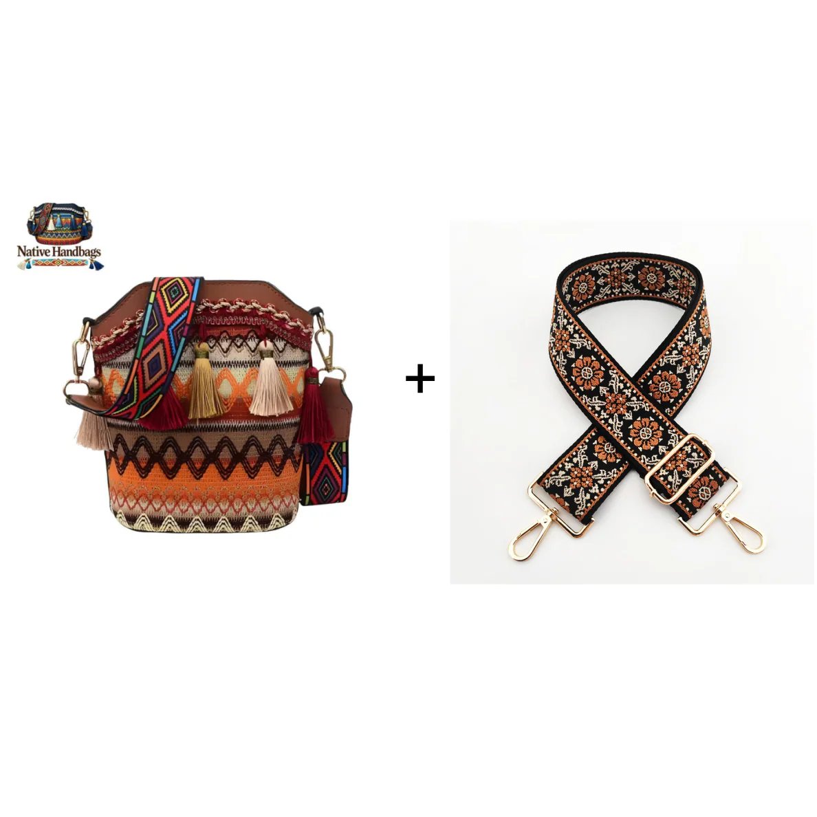 💝BEST GIFT - ⚡50K+ SOLD!🧵Handmade Native American Handbags
