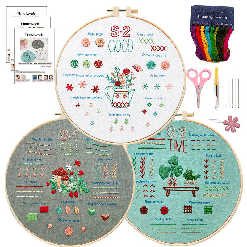 Enjoy the good times (Basic 3-piece set)--DIY novice teaching material package