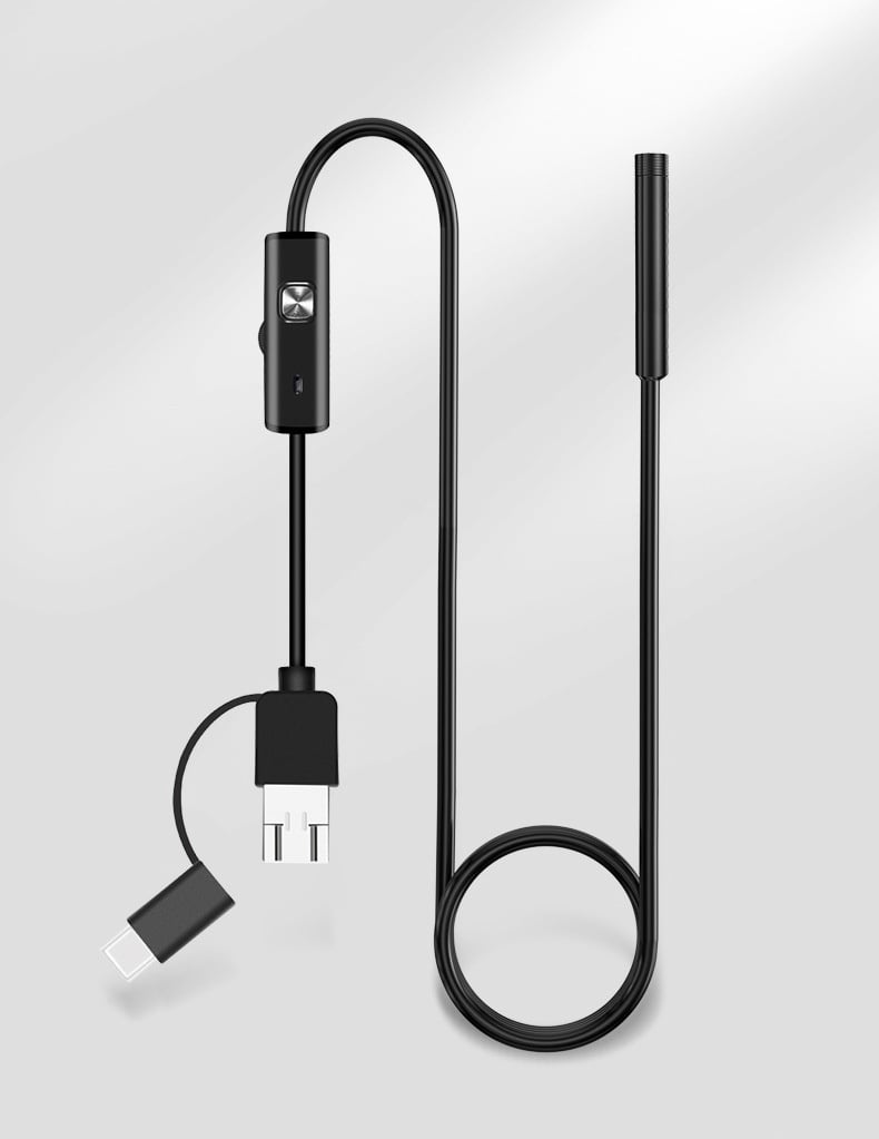 🔎 Plug-and-play endoscope camera – Compatible with Android、Windows、Mac(not applicable to Apple systems)