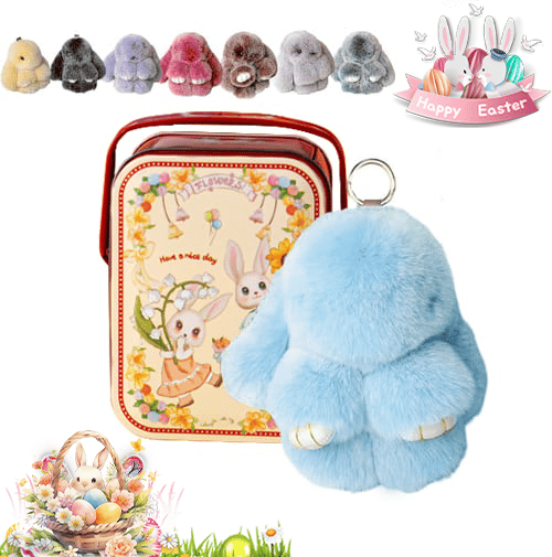 ✨Early Easter Sale 49% Off 🐰 Handmade Soft Bunny Charms
