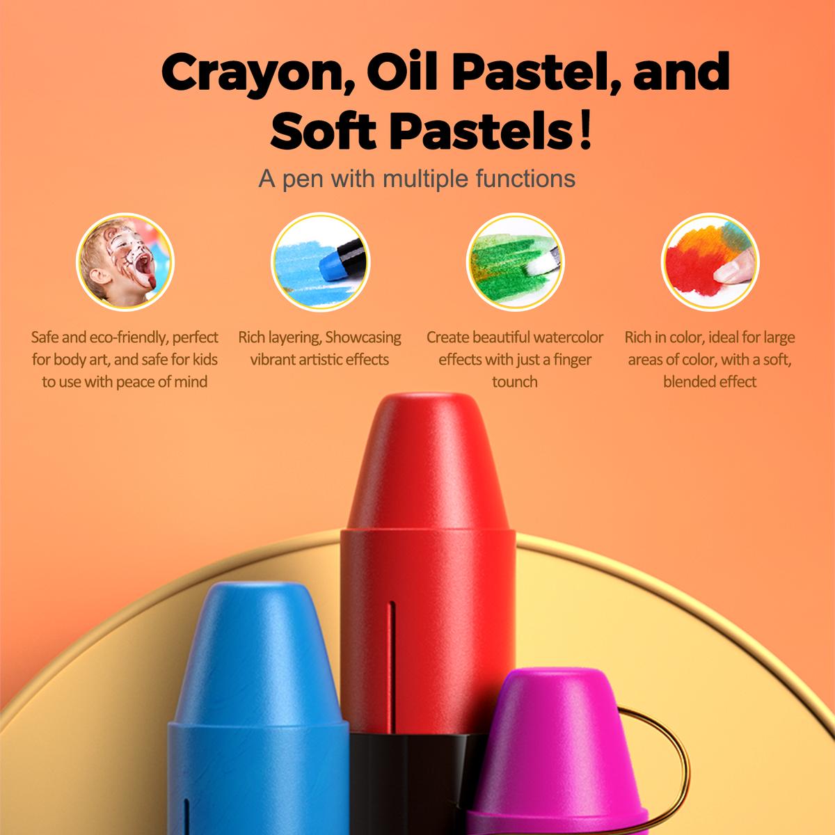 🔥Twist Crayons: The Ultimate Mess-Free Art Set for Kids 🎨