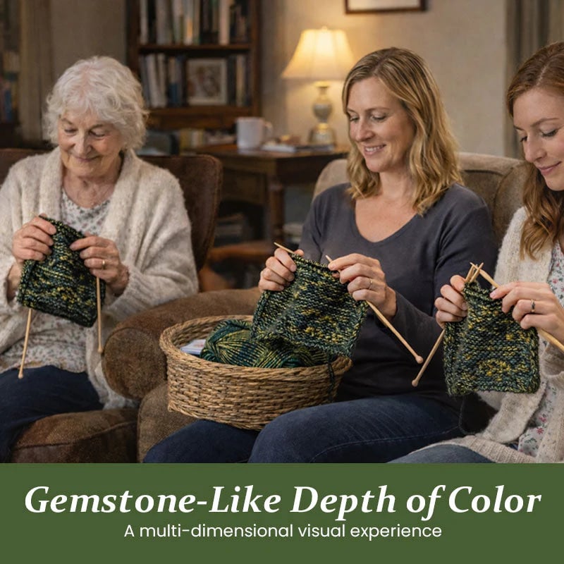 "Firefly" Iridescent Shimmer Yarn: A Touch of Magic in Every Stitch