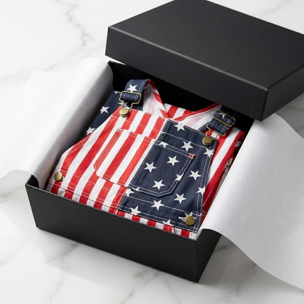 American Flag Overalls — Celebrate 250 Years of Freedom🎉