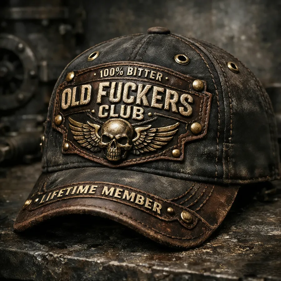 🎄New Year 50% OFF❤️Old Fuckers Club-Vintage Baseball Cap🎁