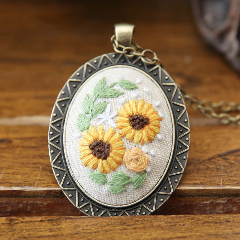 DIY Necklace - Sunflower