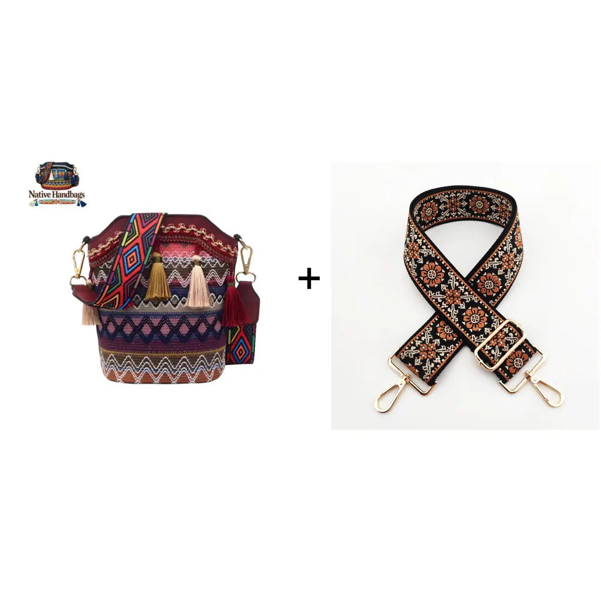 💝BEST GIFT - ⚡50K+ SOLD!🧵Handmade Native American Handbags