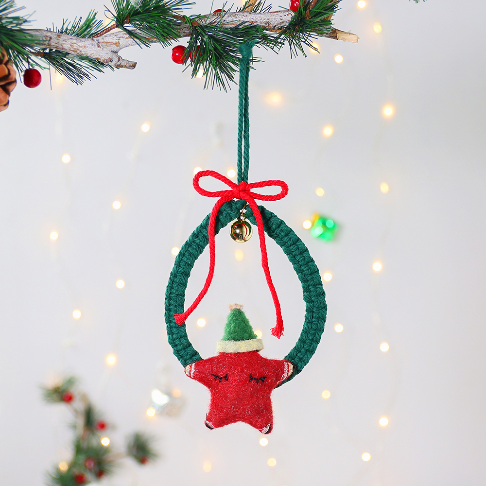 🎄Macrame Christmas Ornament