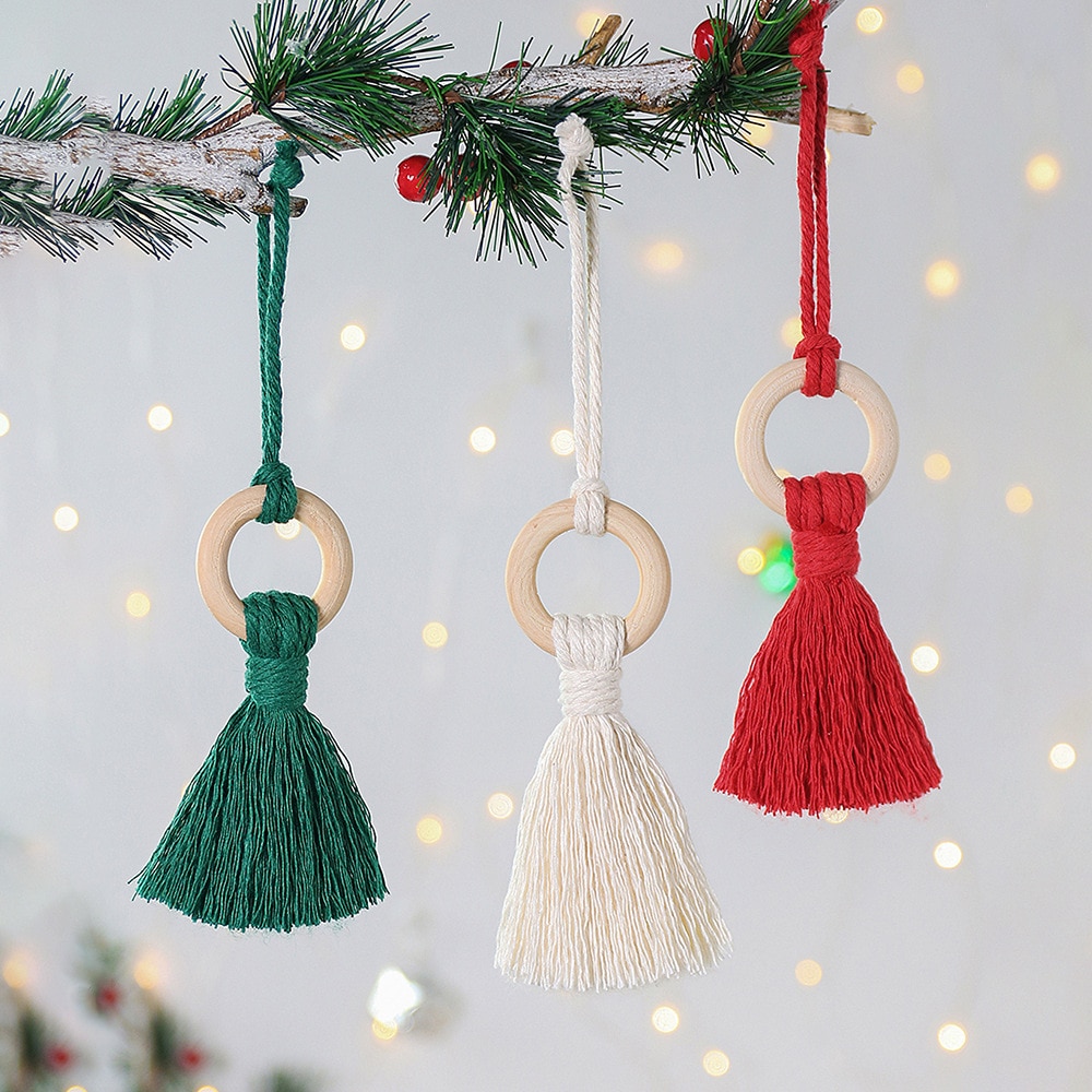 🎄Macrame Christmas Ornament