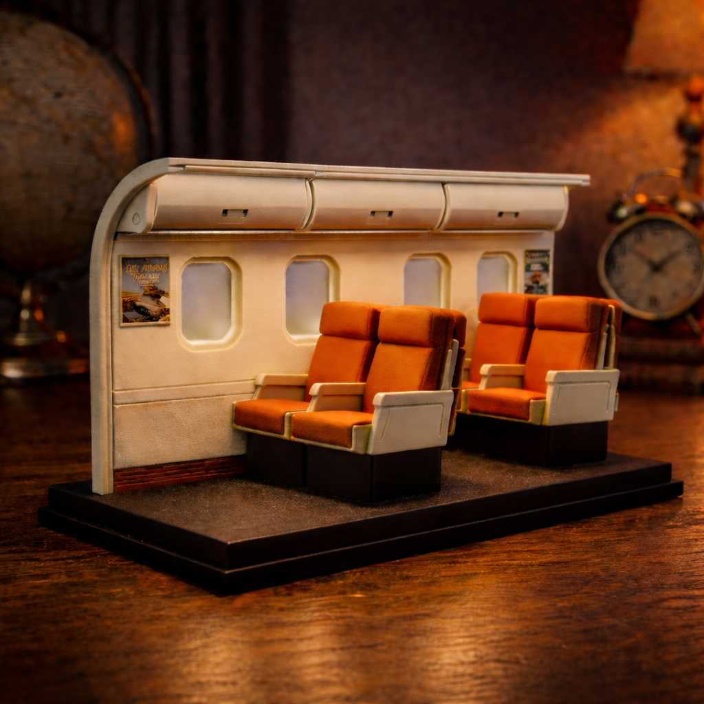 ✈️ Vintage Airplane Cabin Ambient Lamp