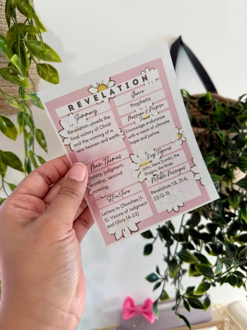 Pink BIBLE TIP INS