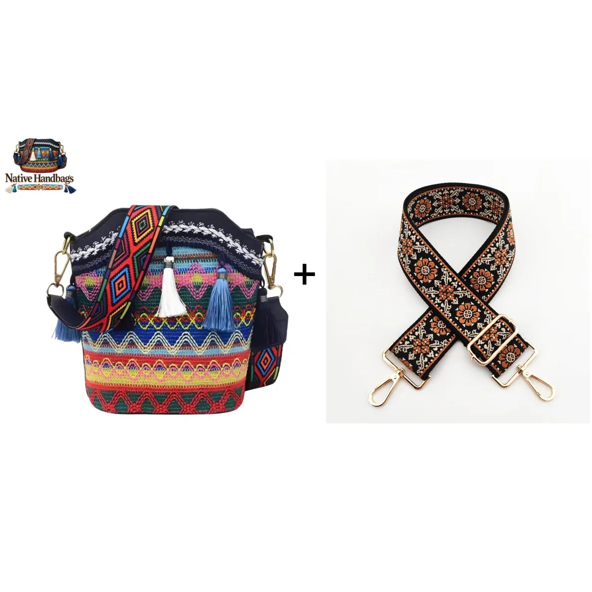 💝BEST GIFT - ⚡50K+ SOLD!🧵Handmade Native American Handbags
