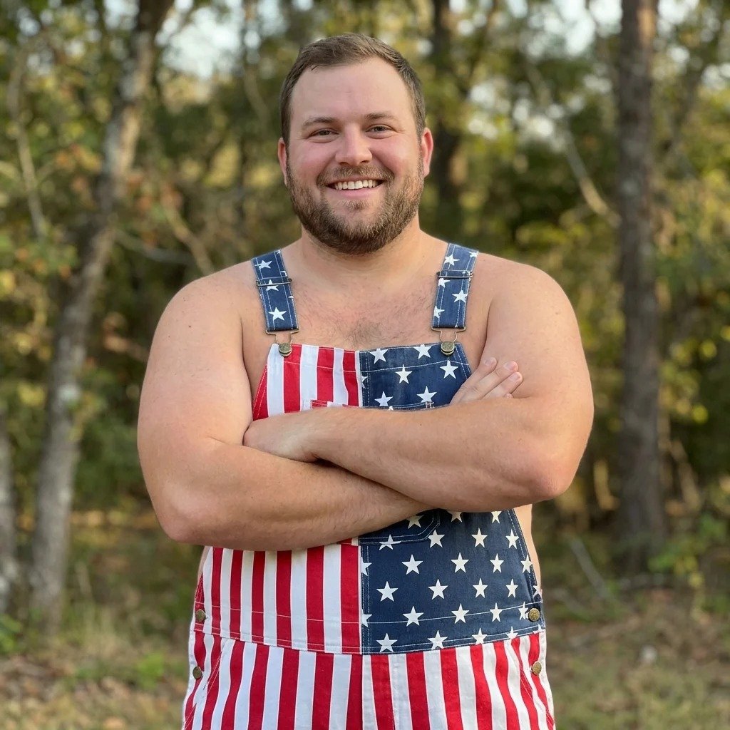 American Flag Overalls — Celebrate 250 Years of Freedom🎉