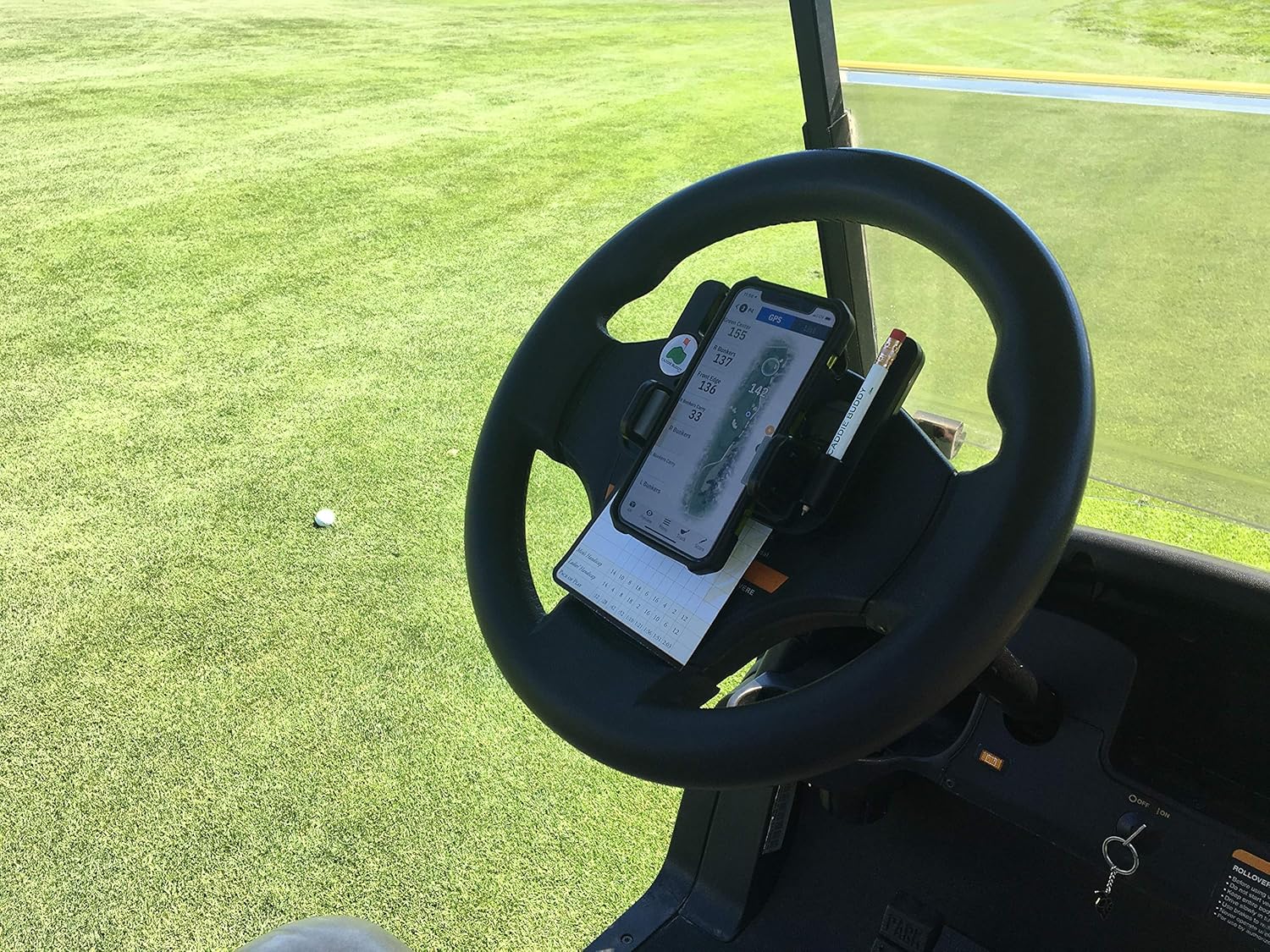 🔥Hot Sale 49% off🌟⛳ Golf cart steering wheel phone holder