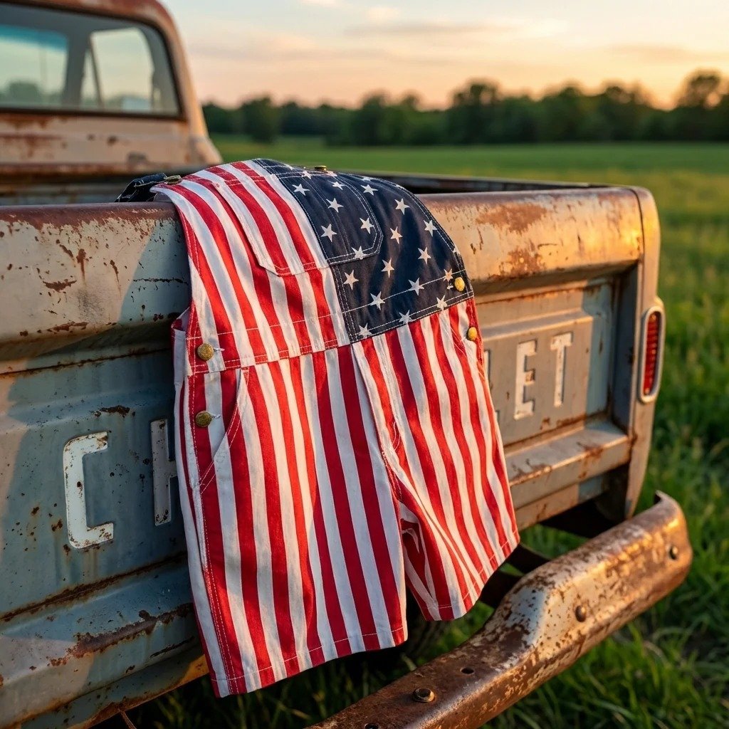 American Flag Overalls — Celebrate 250 Years of Freedom🎉