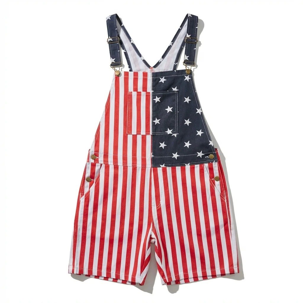 American Flag Overalls — Celebrate 250 Years of Freedom🎉