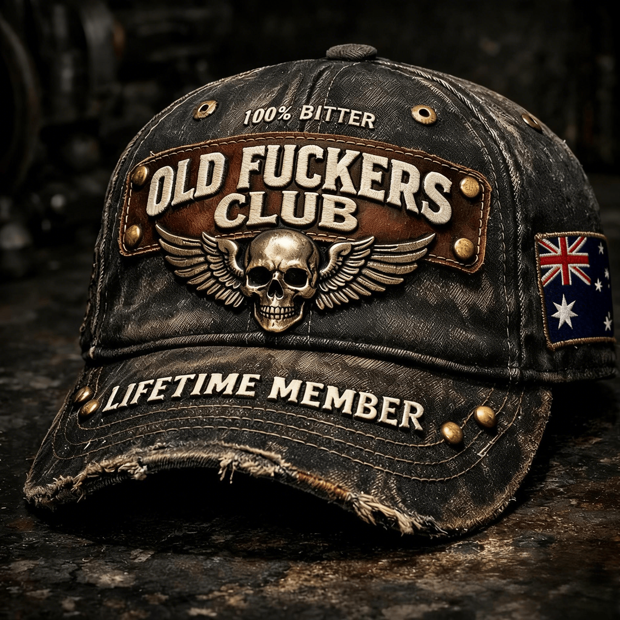 🎄New Year 50% OFF❤️Old Fuckers Club-Vintage Baseball Cap🎁