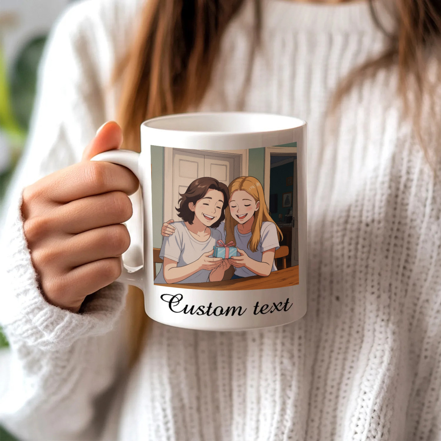 Customized Mugs Various Fun Customization Anime Style Mother's Day Gift