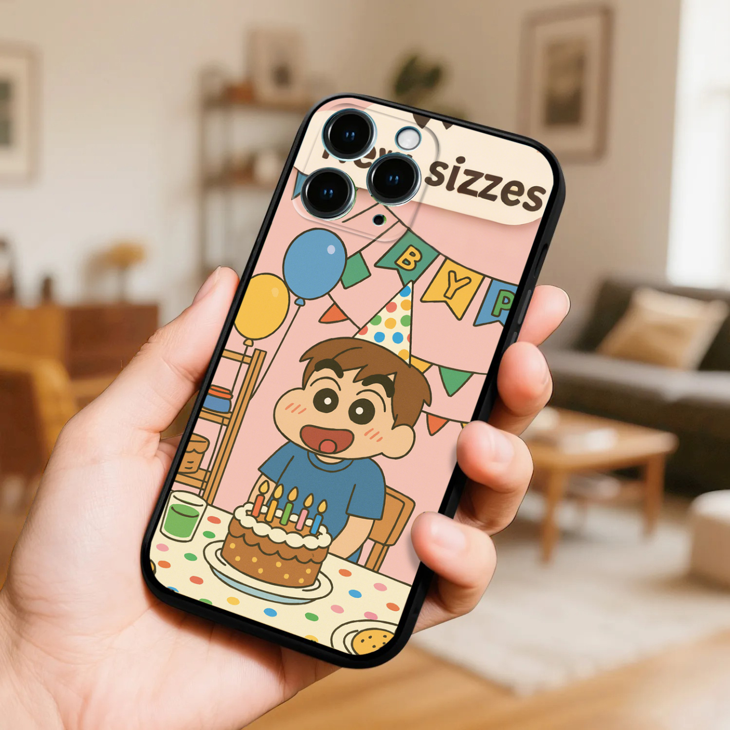 Custom Photo Phone Case Anime Portrait Personalized Phone Case A Variety of Cartoon Style for Birthday