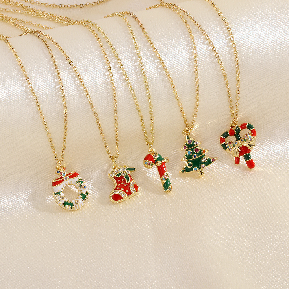 Christmas Multiple Style Christmas Themed Necklaces Perfect Holiday Christmas Gift for Women - aiprintlab