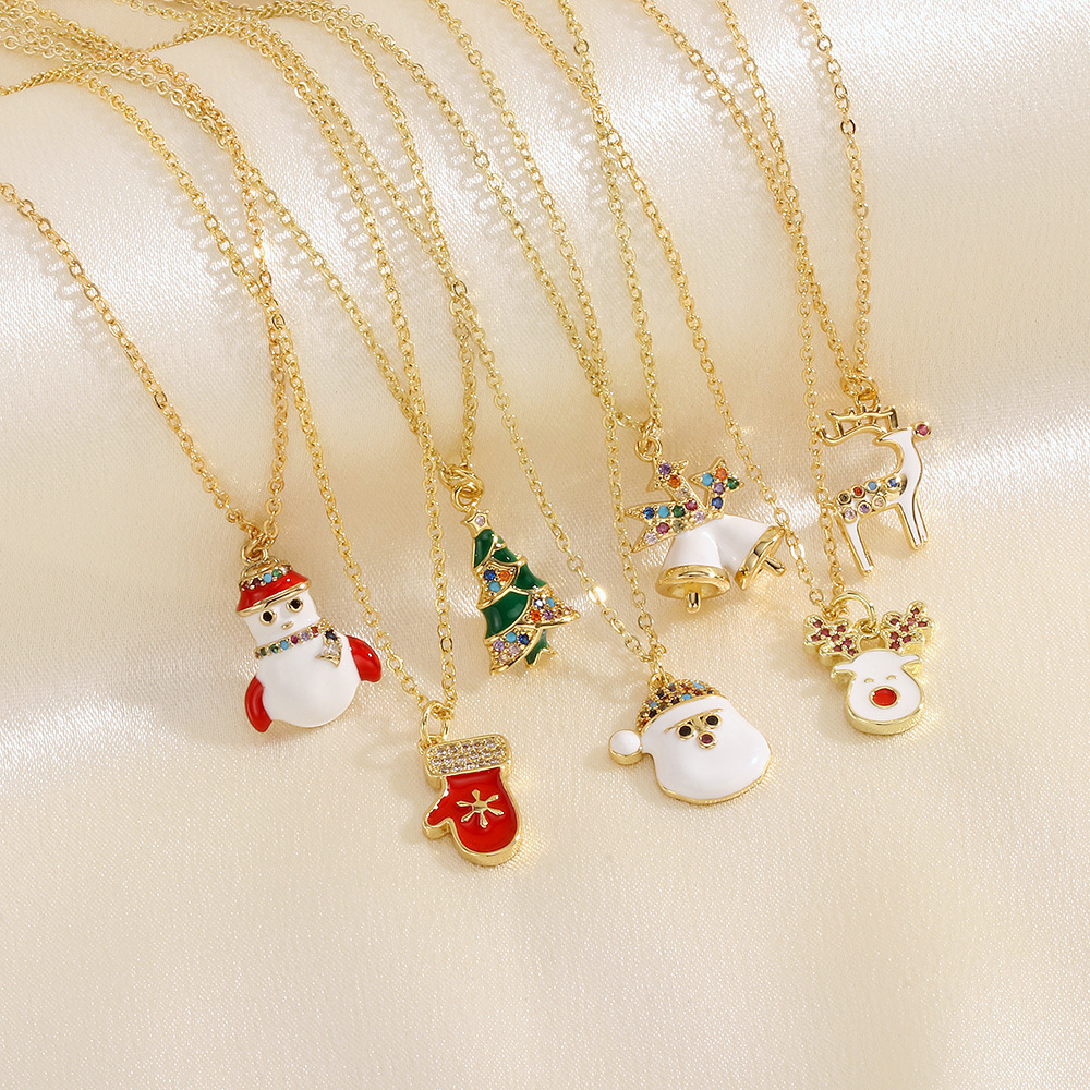 Christmas Multiple Style Christmas Themed Necklaces Perfect Holiday Christmas Gift for Women - aiprintlab