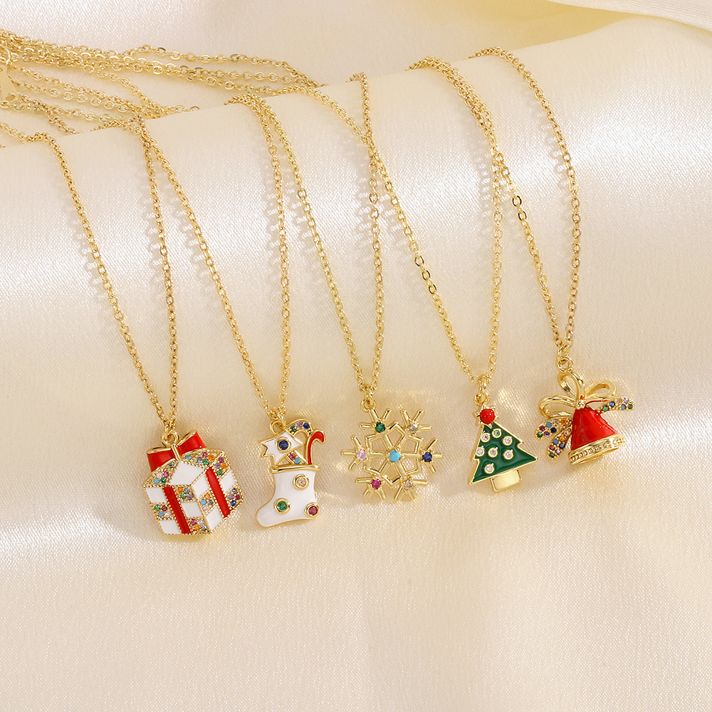 Christmas Multiple Style Christmas Themed Necklaces Perfect Holiday Christmas Gift for Women - aiprintlab