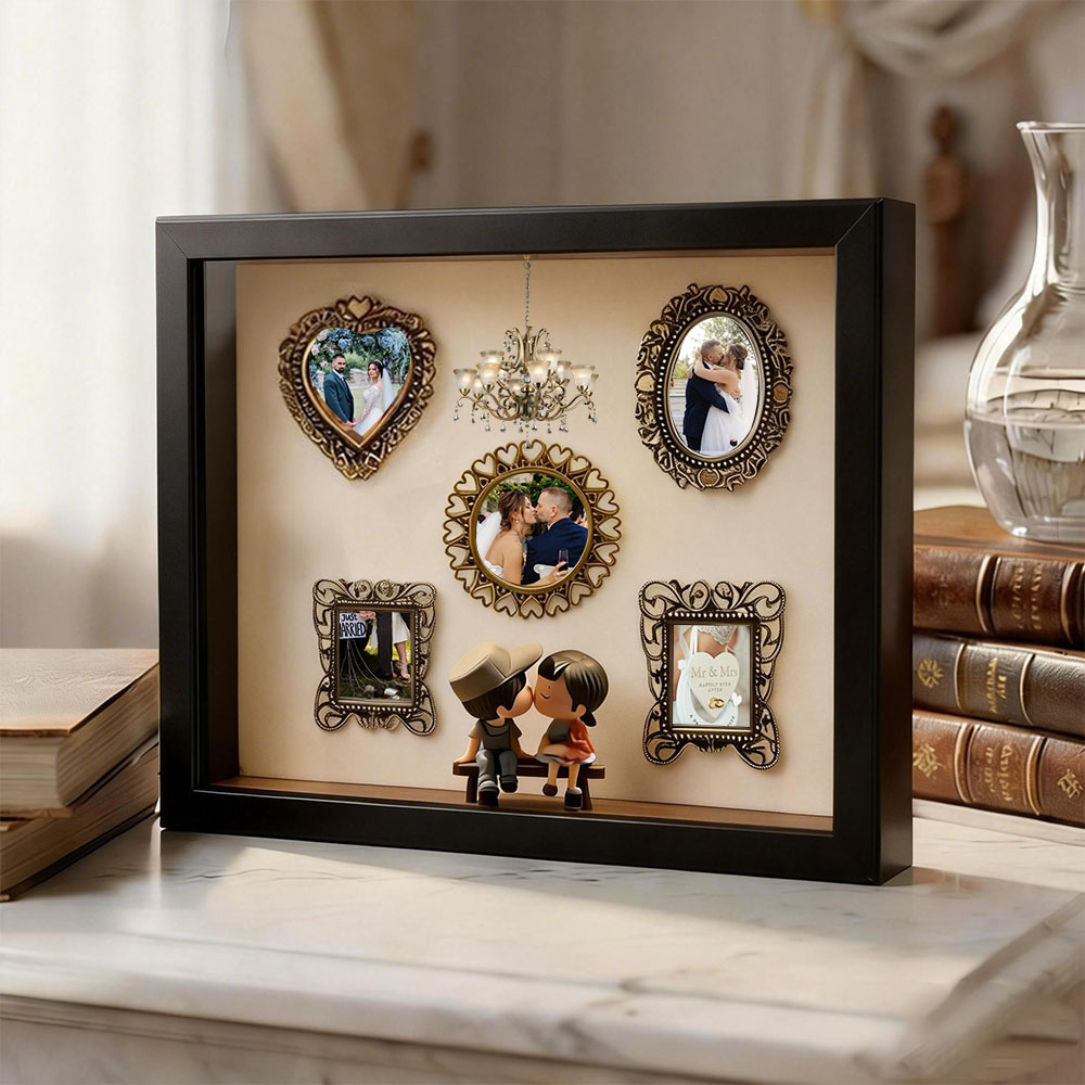 Museum of Us Frame Personalized Photo Couples Gift Cute Miniature Museum Gifts Valentine's Day Gift