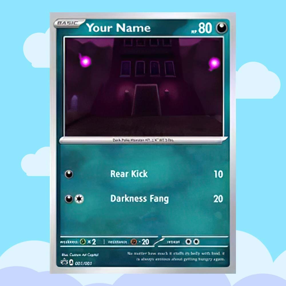 Custom POKE Pet Card from Photo - Personalized Cartoon Gift for Cat Lovers - Funny Poke Style Poster - aiprintlab