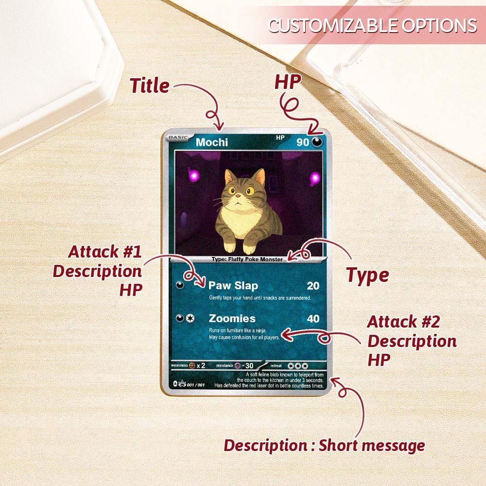 Personalized Cartoon Kid Card – Cute Custom Gift from Photo – Great Gift for Girls - aiprintlab