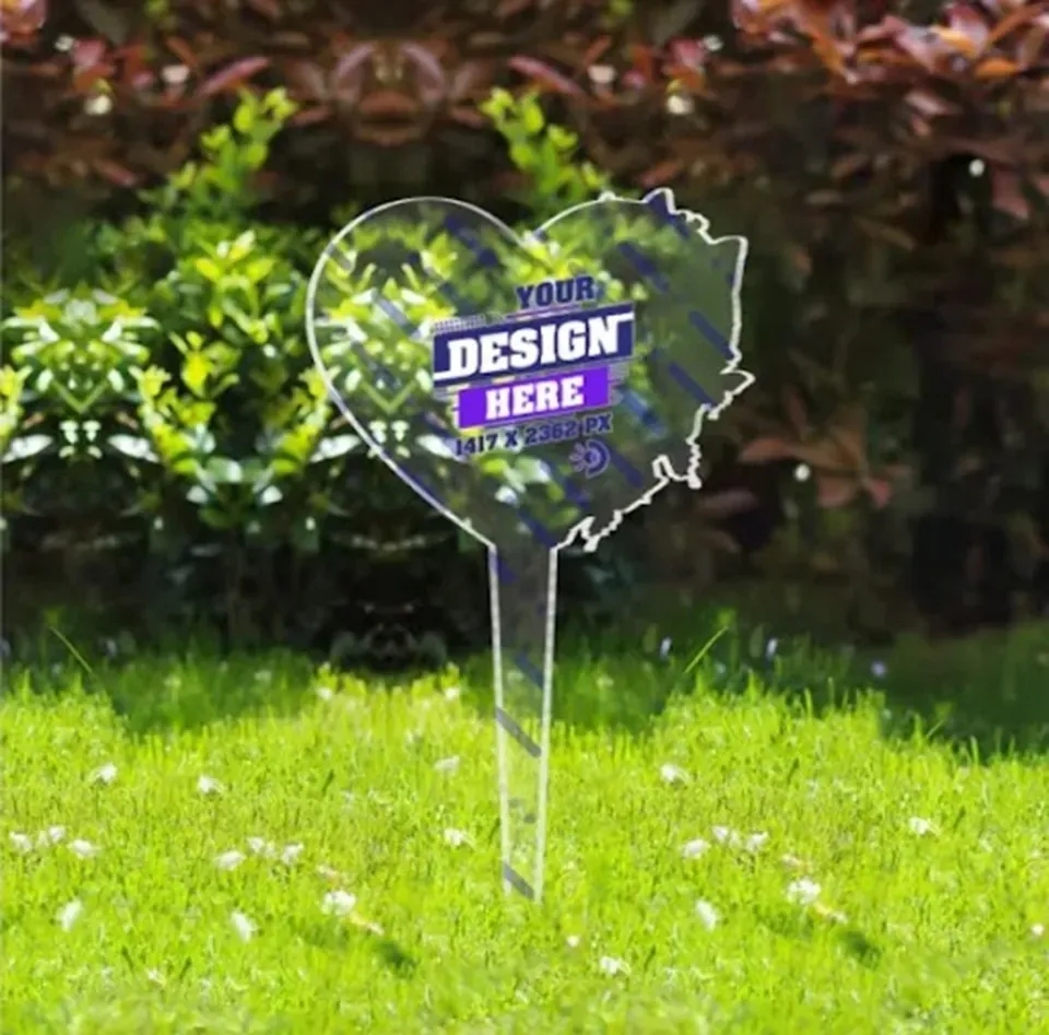 Custom Gnome From Any Photo - Personalized Gardening Acrylic Plaque Stake - aiprintlab