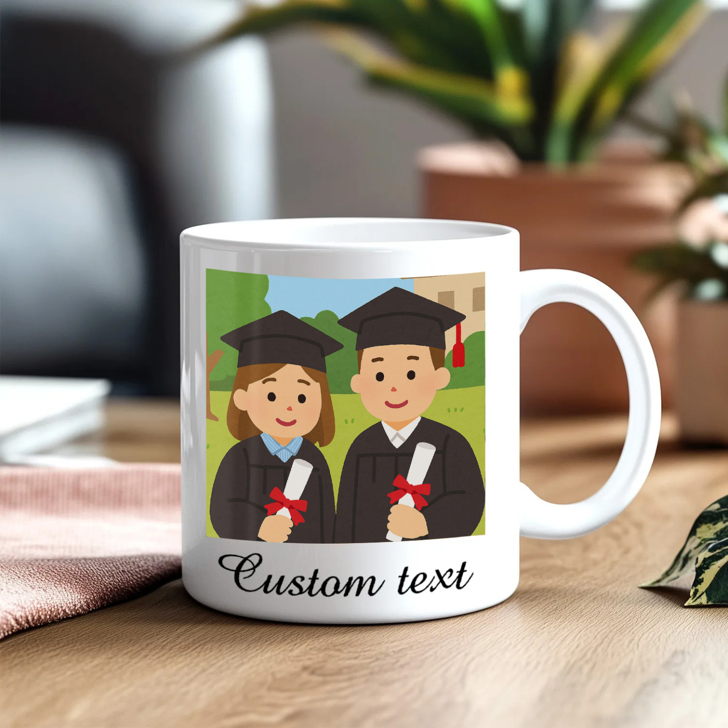 Various Fun Customization  Anime Style Customized Mugs Gift for Graduation