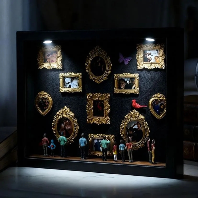 Museum of Us Frame Personalized Couples Gift for Her Cute Miniature Museum Gifts Meaningful Gift Valentine's Day Anniversary Gift